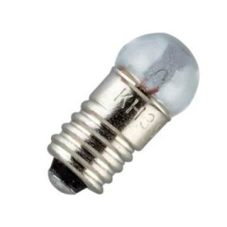 LED Schraubbirne E5,5  3,5 Volt klar